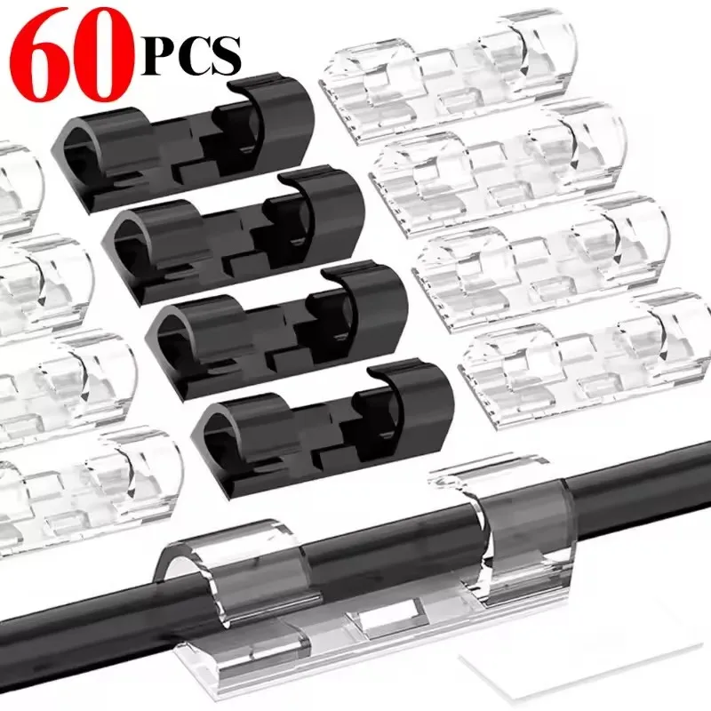 Car Cable Organizer - Organizador de Cabos Autoadesivo: Suporte Fixo