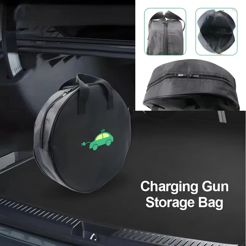 Bolsa de Armazenamento Redonda - Car Cable Organizer avaliação e preço