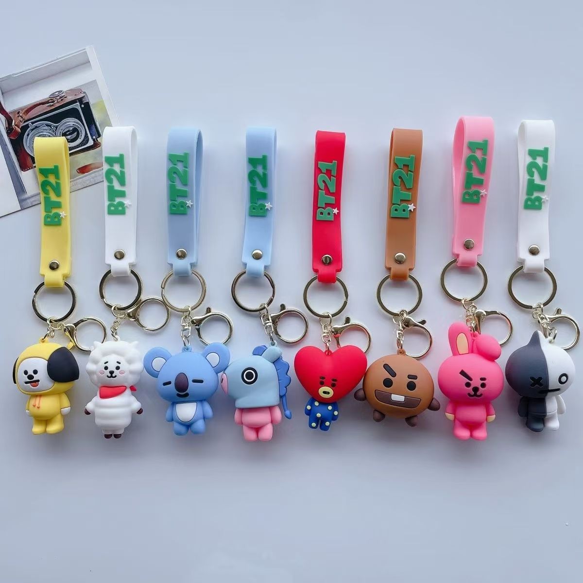 @BT21 Koya RJ Shooky Cooky Tat - Car Accessories Japanese avaliação e preço